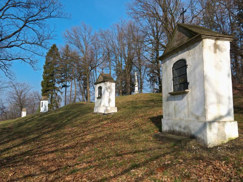 Křížová cesta, 1764 a 1856, Hradec nad Moravicí. Foto: archiv autora